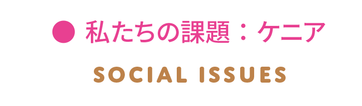 私たちの課題：ケニア SOCIAL ISSUES